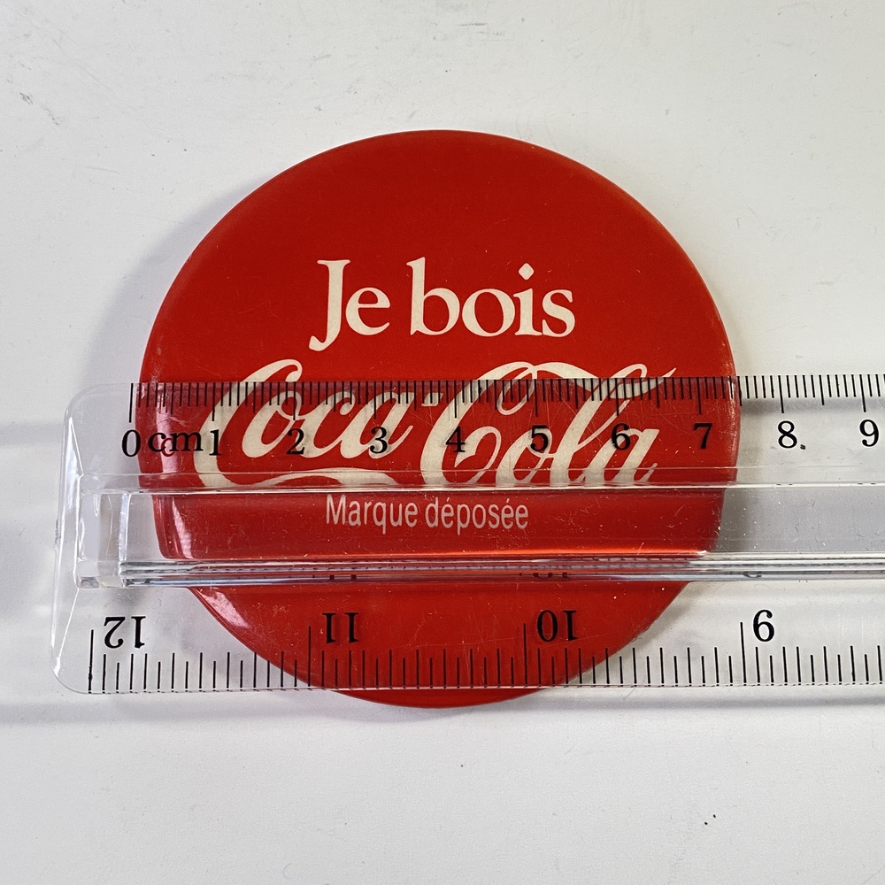 Coca Cola Red Collectible Button Pair - Picture 2 of 10
